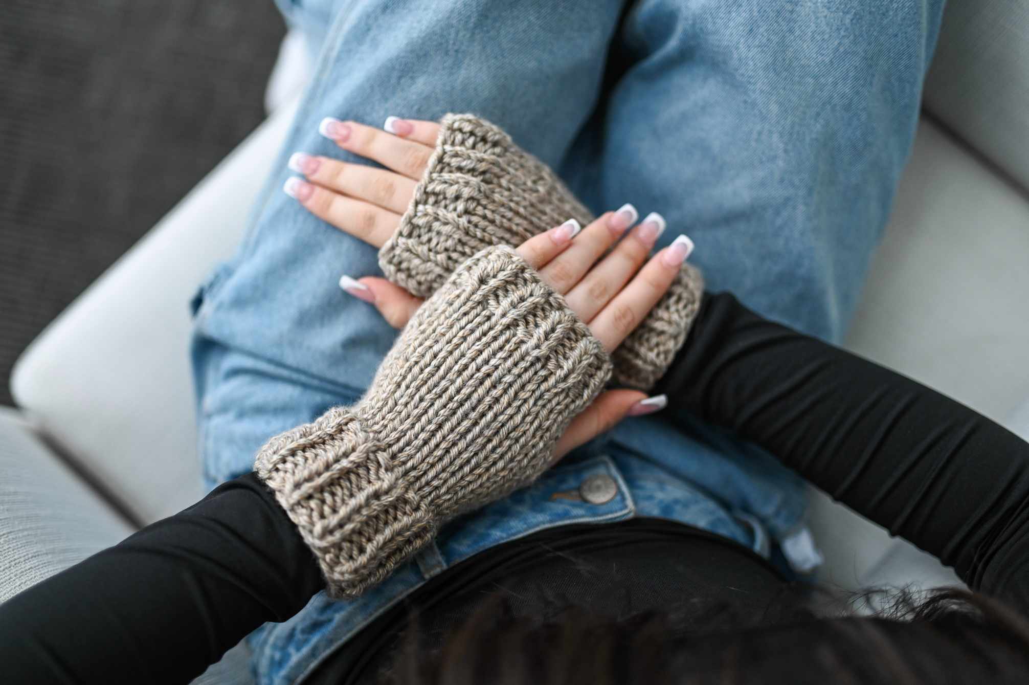Gants sans doigts (manchon)
