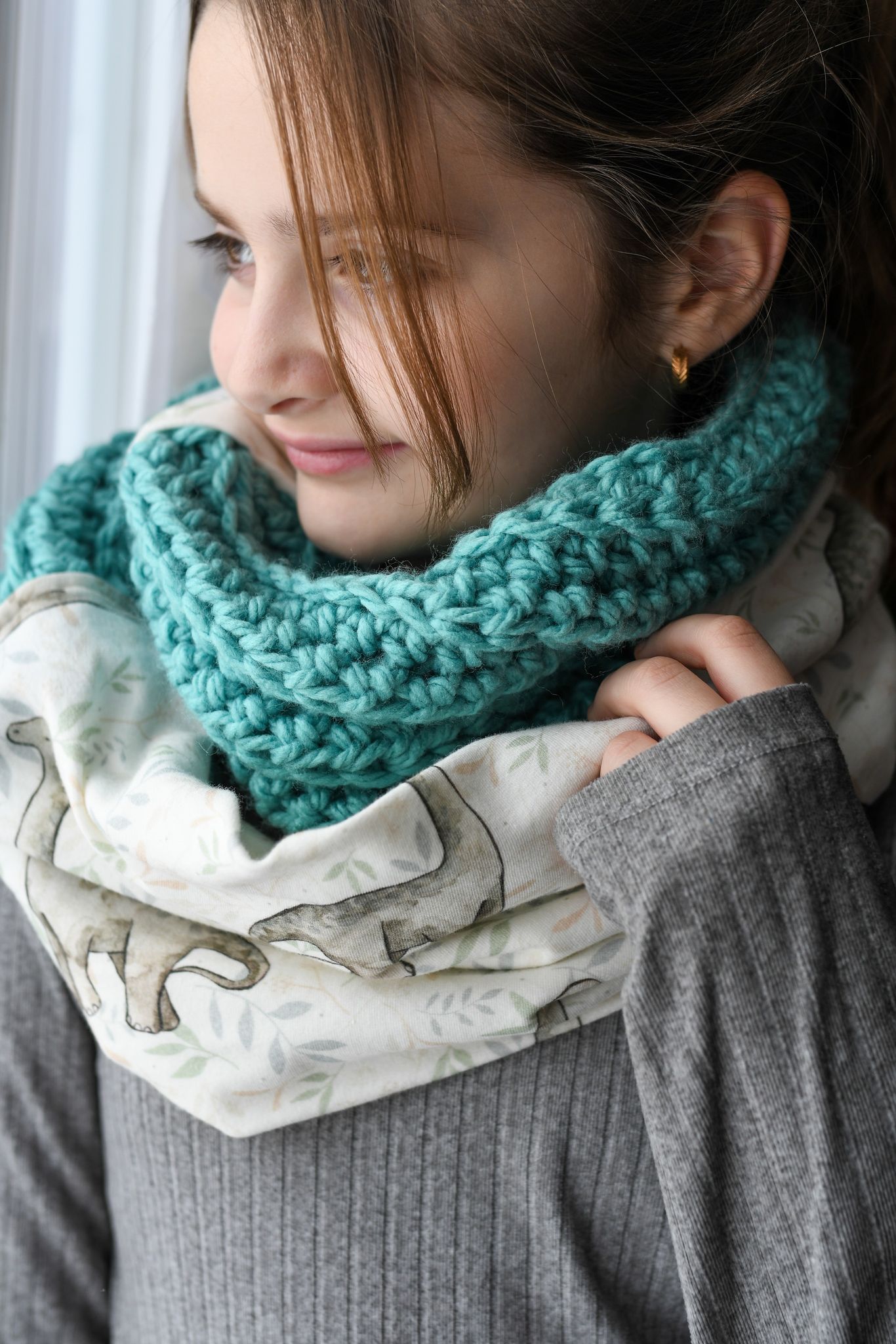 Foulard infini mixte DINO