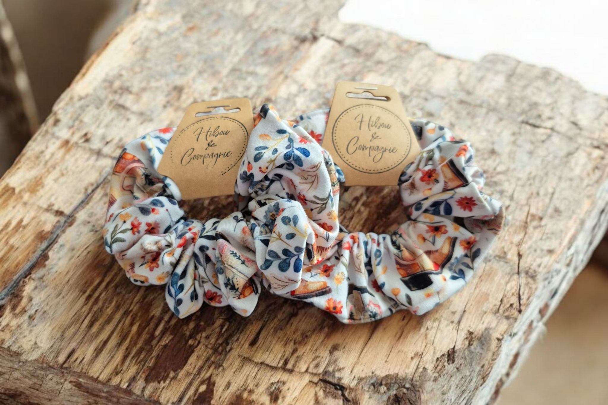 Chouchou fleurs et bottes